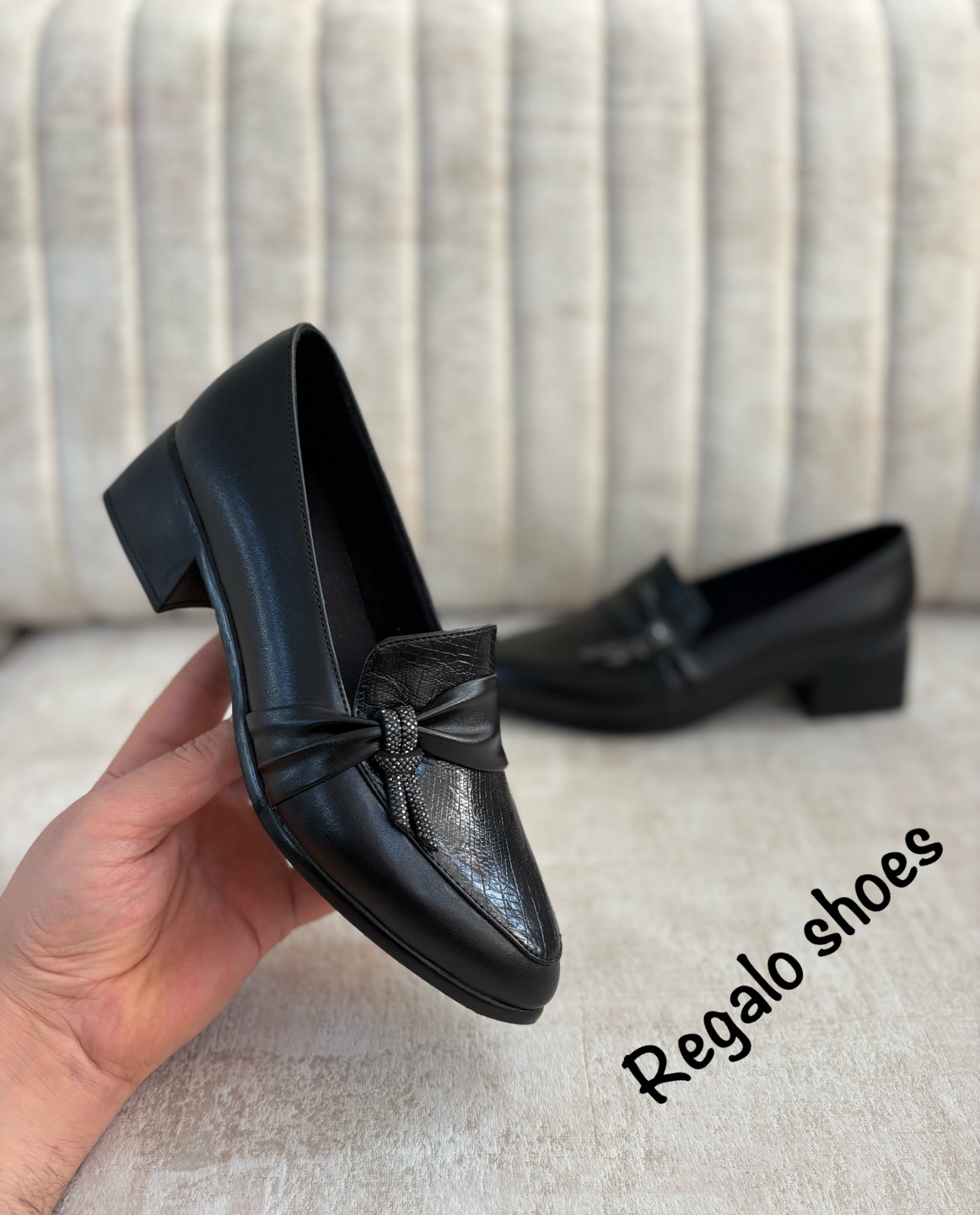 کفش پاشنه دار طبی زنانه (مدل کرواتی)