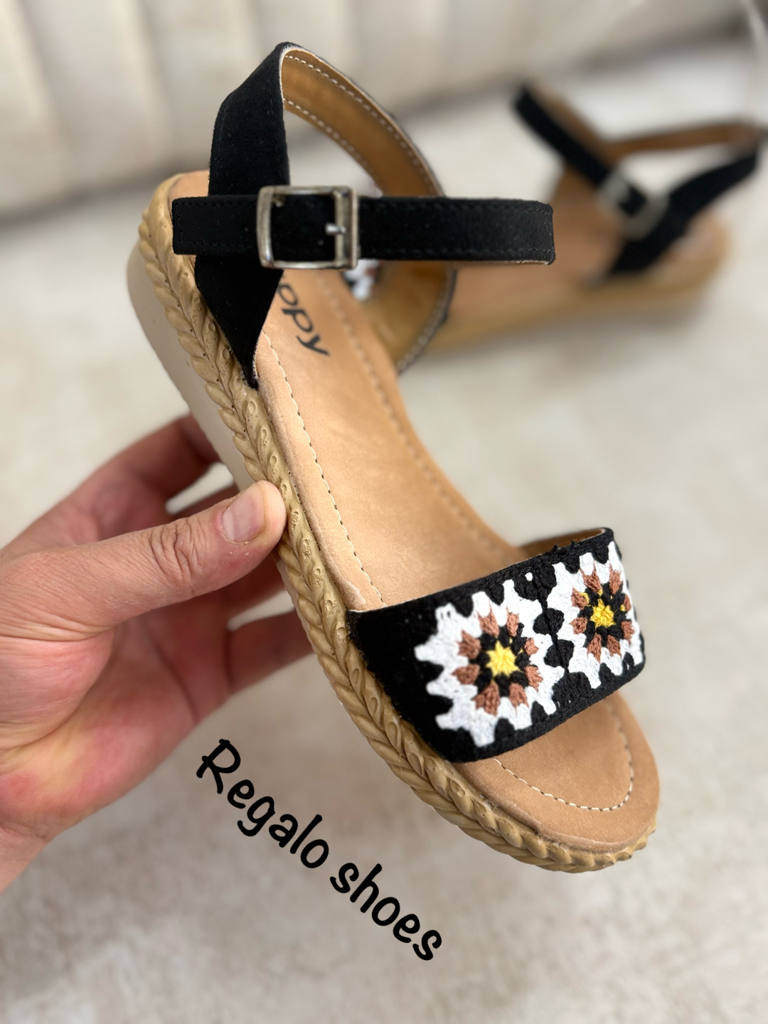 صندل راحتی زنانه ( مدل پونه ) مشکی