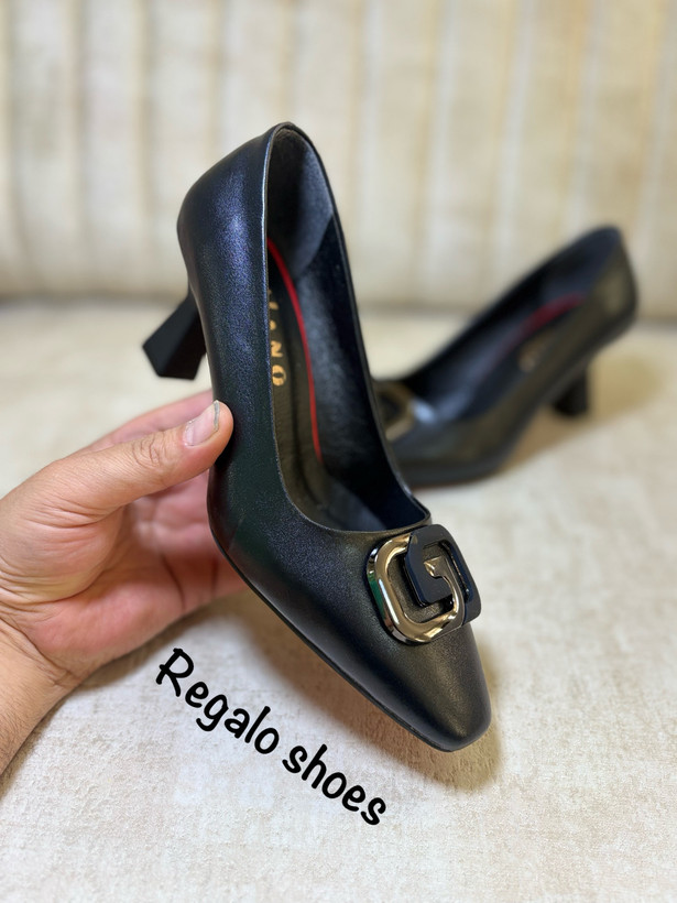 کفش مجلسی زنانه ( مدل 2G بیاله ) پاشنه 5 سانت
